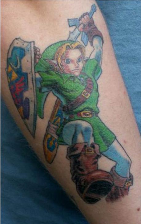 10 Die Hard Gaming Fans showing their Killer Tattoos « WeirdlyOdd.com