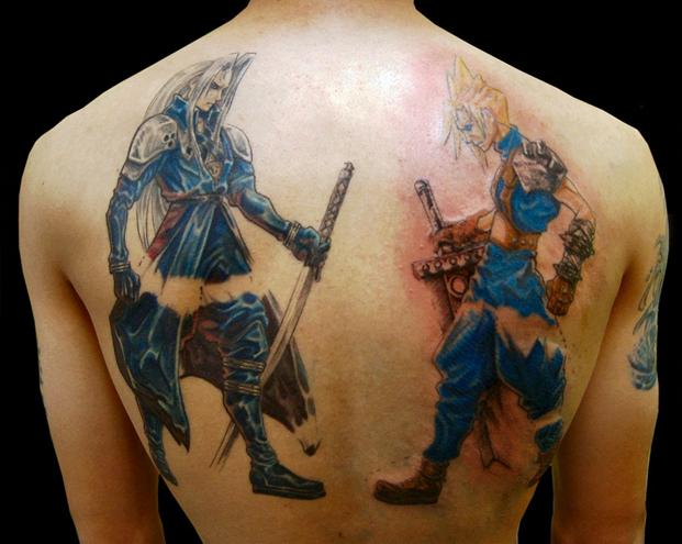 10 Die Hard Gaming Fans showing their Killer Tattoos Top WeirdOdd and