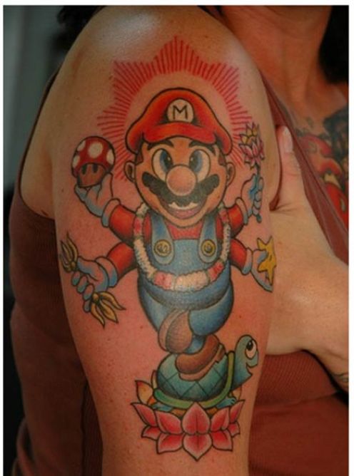 10 Die Hard Gaming Fans showing their Killer Tattoos | Top Weird,Odd and