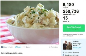 The Most Expensive Potato Salad